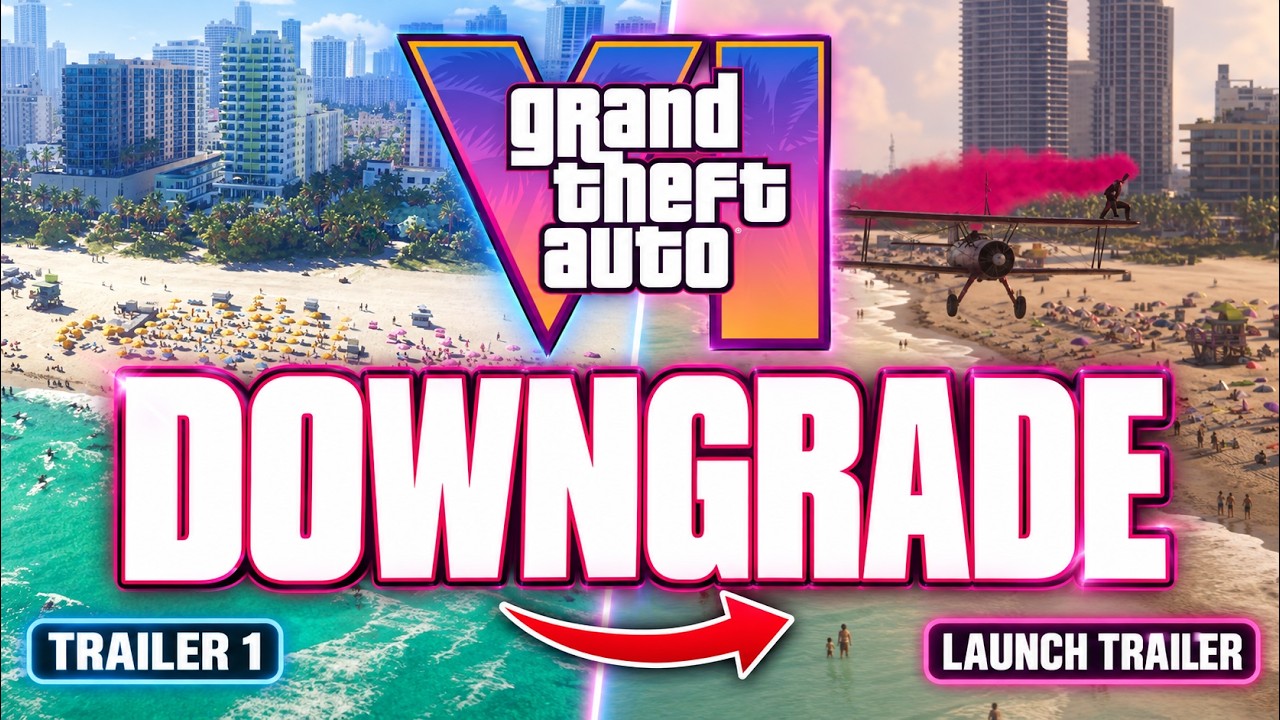 GTA 6 : Le trailer INQUIÈTE… DOWNGRADE OU PAS ? (Déception ?)