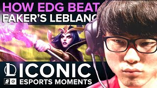 ICONIC Esports Moments How EDG beat Faker s LeBlanc at MSI 2015