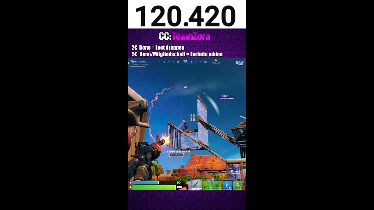 🔴LIVE Fortnite Battle Royale, Random Teams und mehr!❤️🔥|| Zora