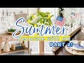 *NEW* SUMMER CLEAN AND DECORATE WITH ME | SUMMER DECOR 2021 | DECORATING IDEAS FOR SUMMER