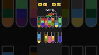 Water sort puzzle level 2183