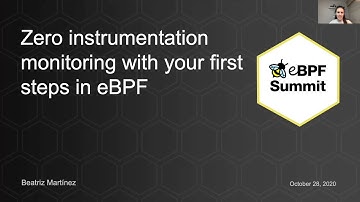 Zero Instrumentation Monitoring with Your First Steps in eBPF - Beatriz Martínez, Isovalent - Full