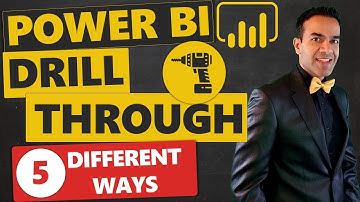 Power BI Drill Through 5 Different Ways! Do You Know Them All?