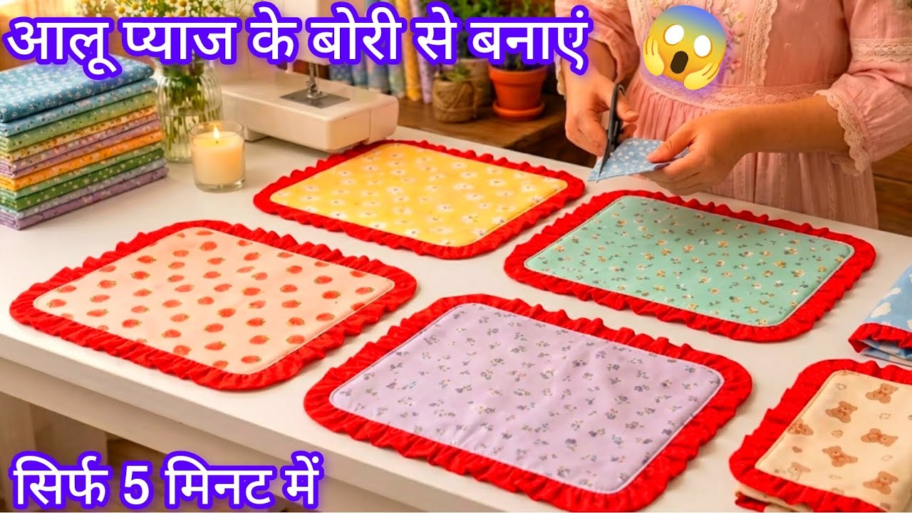 गेहूं चावल के बोरी से सिर्फ एक सिंगल कट लगाओ ढेरों सारे काम आसान हो जाएगा बिल्कुल नया तरीका से best 