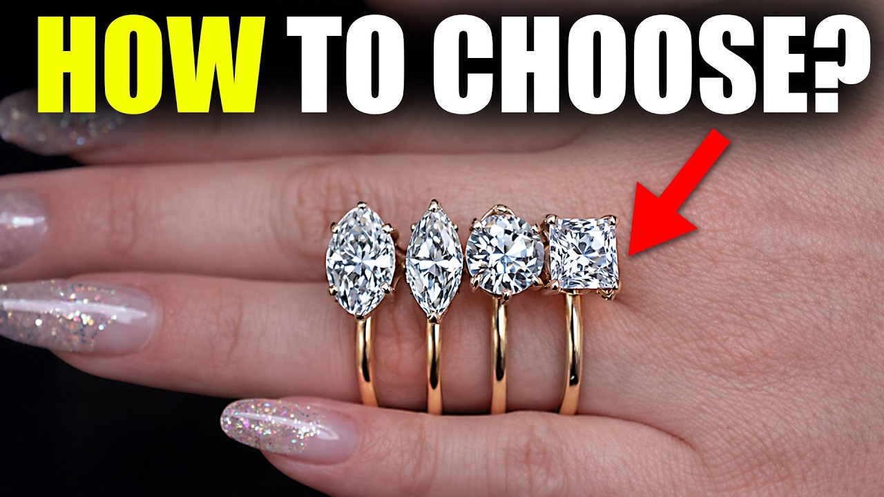 Руководство по выбору формы бриллианта! Преимущества и недостатки овальной, маркизовой, круглой, ...