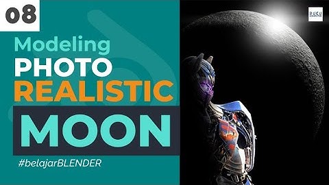 How to make a Moon in Blender | Fast & Easy | Photorealistic | Blender Tutorial | Beginners Guide