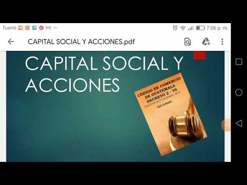 Vídeo: Diferencia Entre Capital Y Acciones