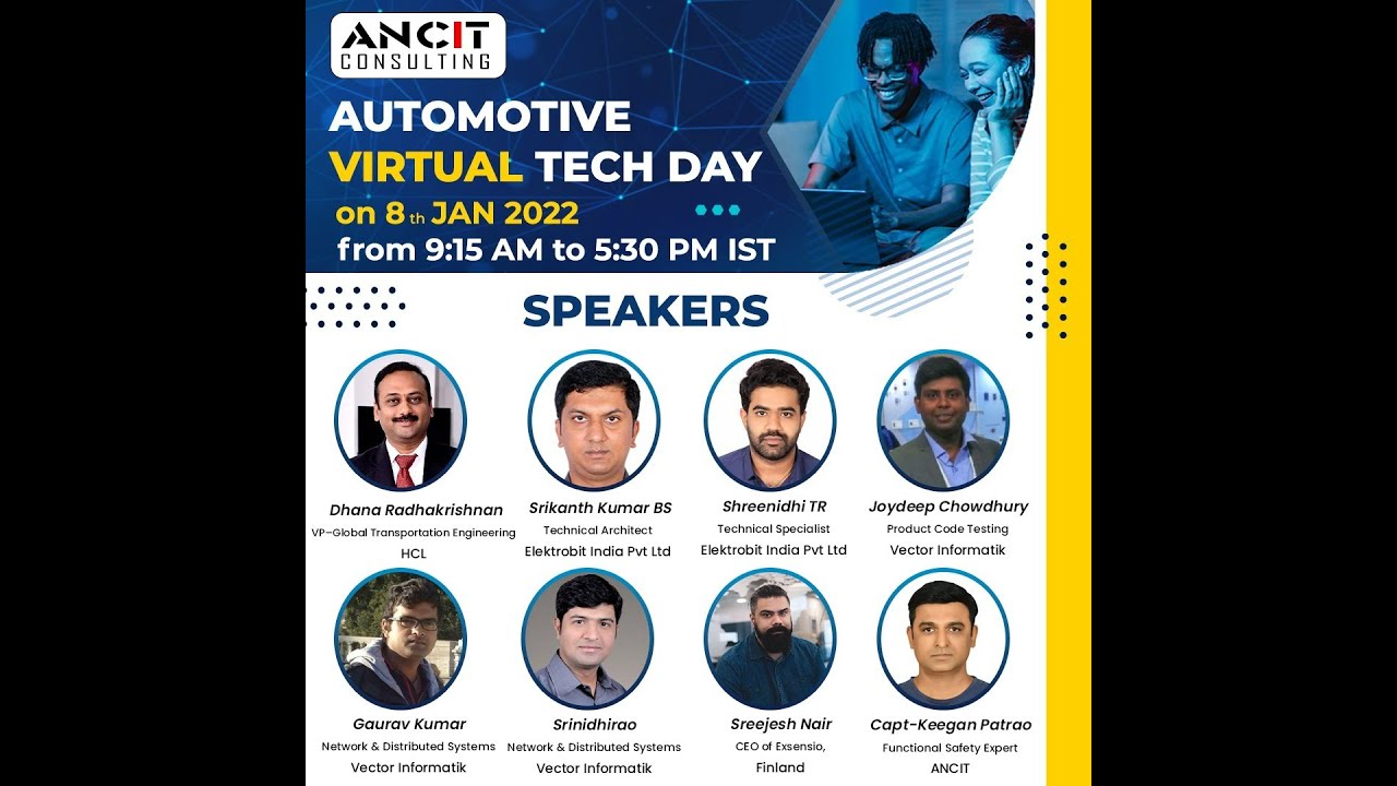 AUTOMOTIVE VIRTUAL TECH DAY FROM ANCIT - YouTube