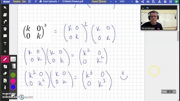 Matrices 3 - Matrix Powers (for Diagonal Matrices)