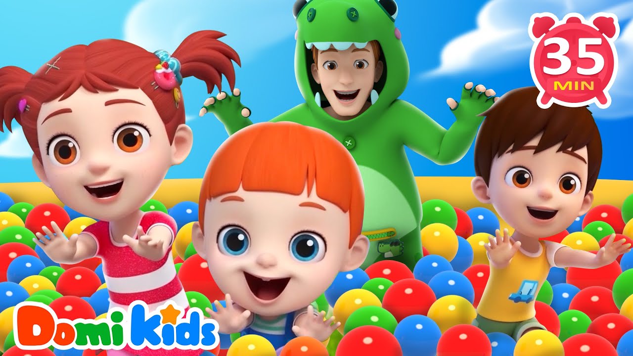 Domi Kids TOP Picks! Best Nursery Rhymes Extraganza | Ball Pit Party & More | Kids Songs Compilation