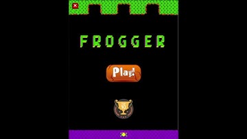 Remake classic game: frogger