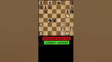 Can You Solve This Chess Puzzle? 🥰  #chessshorts