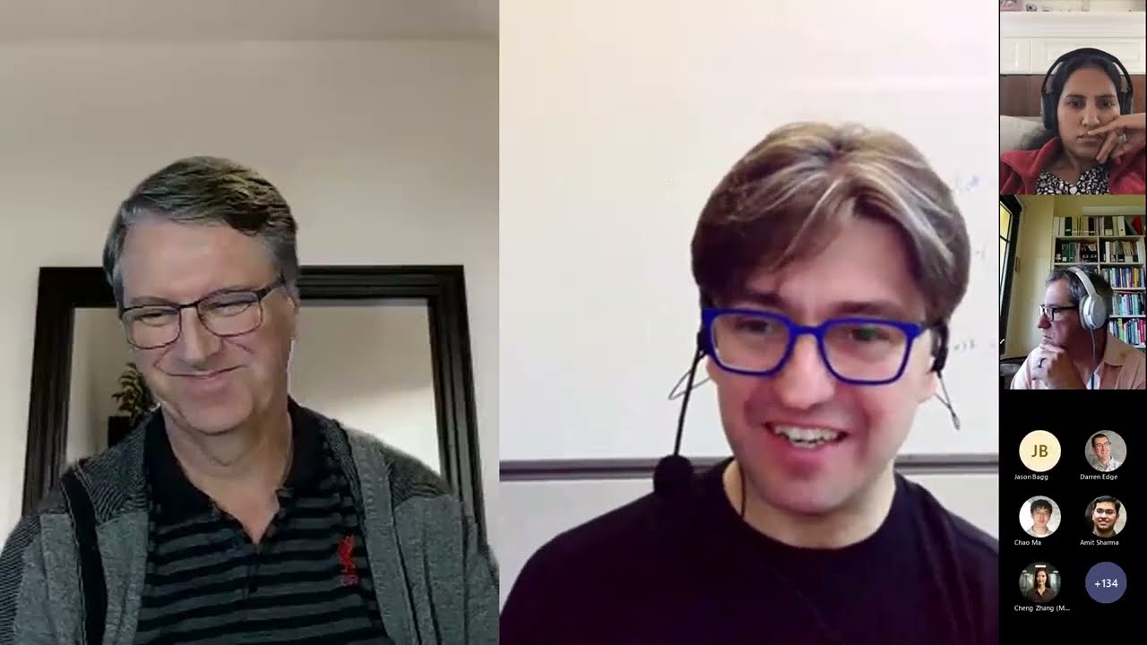 Fireside chat with Stu Frost at Community Workshop on Microsoft's Causal Tools