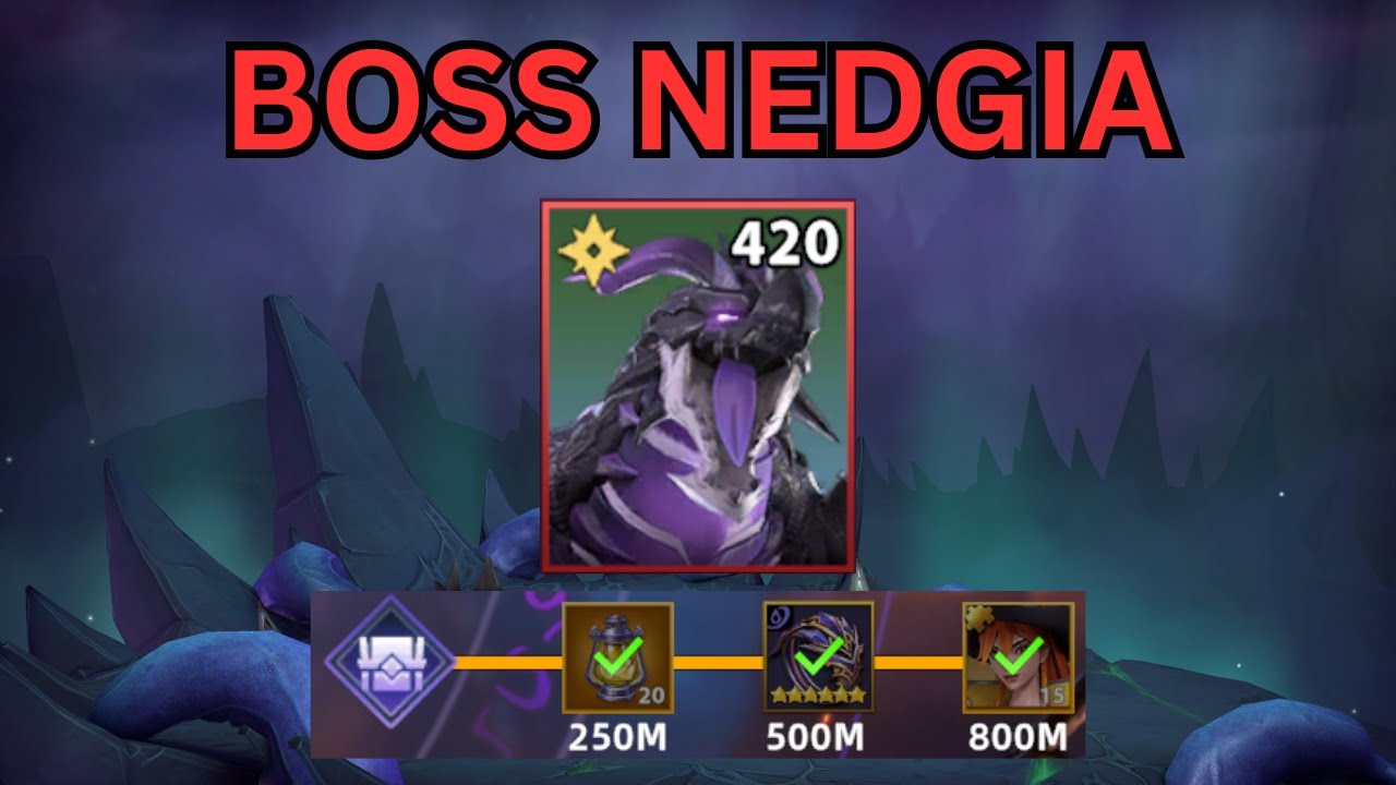 IMR Infinite Magicraid: Demon Conquest Boss Nedgia Guide
