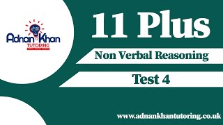 11 Plus Non Verbal Reasoning - Test 4