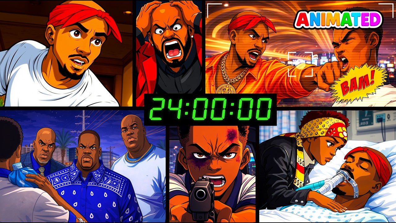 Tupac Shakur - Final 24 Hours (Animated)