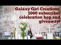 Scrapbook Process: Fly Together // Celebrating Galaxy Girl Creations 1000 Subscribers Hop