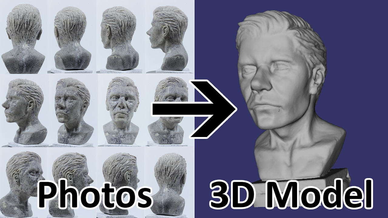 How To Turn Scan Objects Into 3d Models With Just A Camera Youtube
