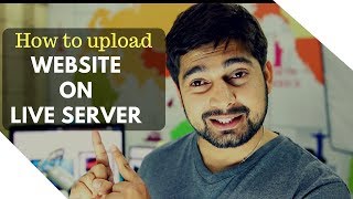 How to upload your website to live server  Cpanel