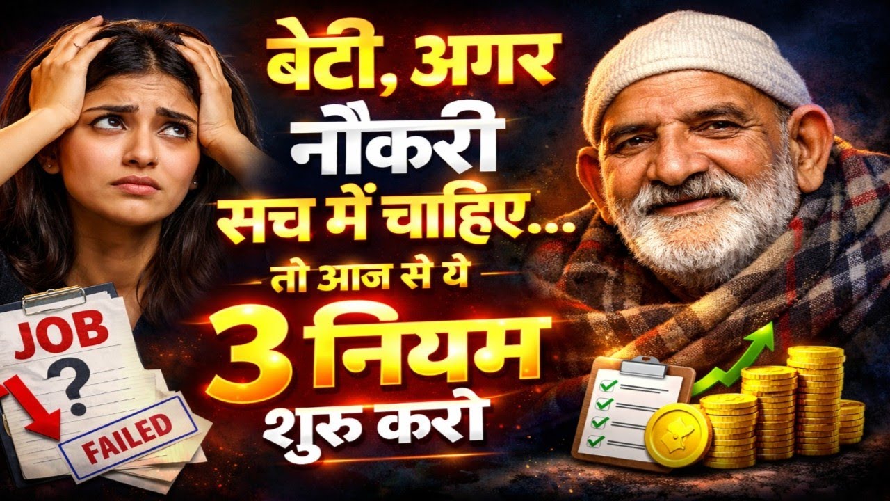 अगर तुम बेरोजगार हो तो ये 3 नियम अभी से शुरू कर दो