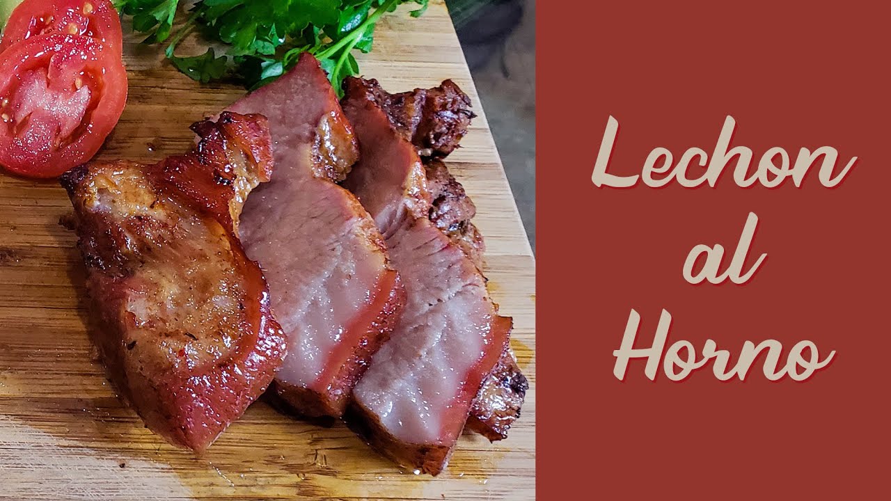 Receta Lechon al Horno (Año Nuevo 2019) - YouTube