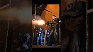 Terminator 2: Judgment Day (1991): The Rare Backstage Footage #terminator2 #behindthescenes