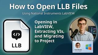 How to Open LLB Files (LabVIEW Library)