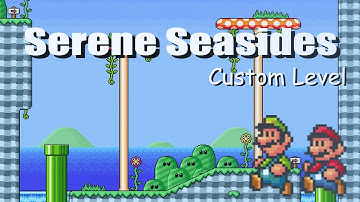 Super Mario Bros X (TheXTech) Custom Level #8 - Serene Seasides.