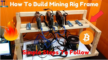 How To Build a Mining Rig Frame At Home - Cheap and Best Under Rs.600/-