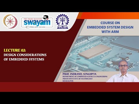 Lecture 02: Design Considerations of Embedded Systems