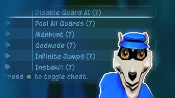 Sly 2 - Ingame Cheat Menu ~ "CheatNet" (Mod)