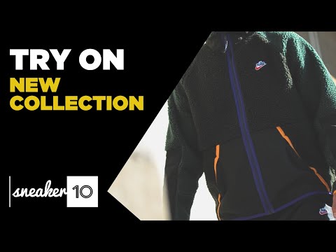 TRY ON |  Nike Sportswear Sherpa Fleece Jacket | Sneaker10