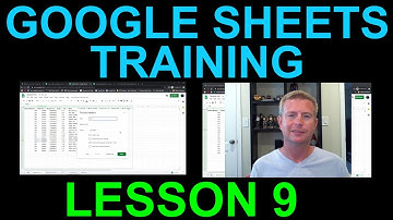 Google Sheets Lesson 9 Remove Duplicates Find and Replace Advanced Search Tutorial Training