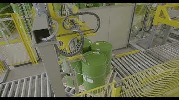 Automated Barrel Strapping Using the HSM and TSM Strapping Machines