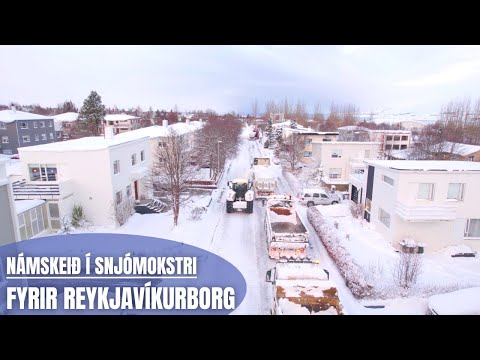 Akureyringar að kenna Reykvíkingum að moka snjó og tala við verktaka sem koma ekki