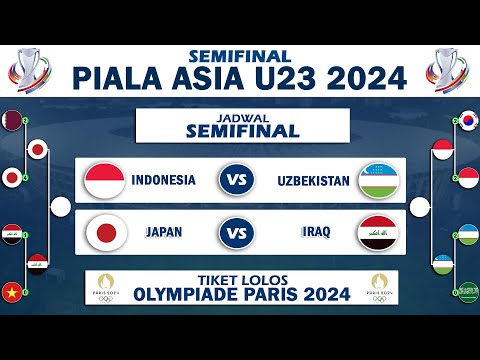 Jadwal Semifinal Piala Asia U23 2024 - Indonesia vs Uzbekistan Live