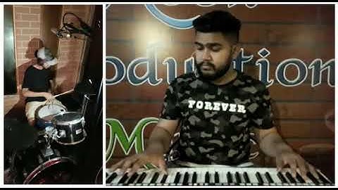 Quarantine collaboration keys and drums groove official video Solomon Isaac