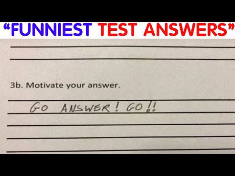 People Are Cracking Up At This Funny Student Test Answers 😂 ( PART 2)