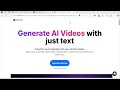 Invideo AI API Setup for MERN Stack | Text-to-Video Part 1