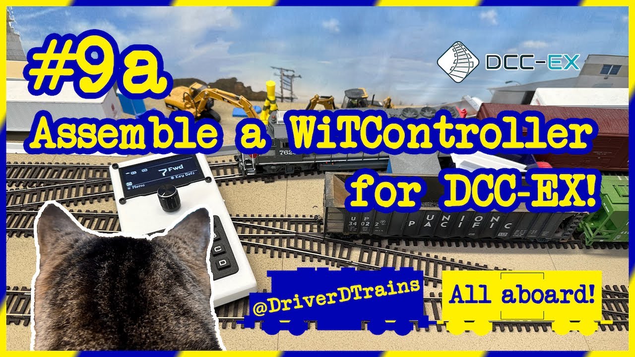 DriverD #9.a – Assemble a WiTController for DCC-EX #ModelTrains # ...