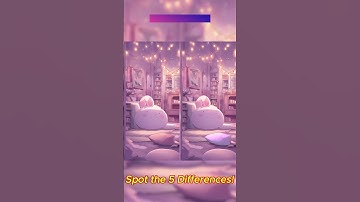 Difficult spot the difference game(98) #braingames #braintest #findthedifference #違いを見つける