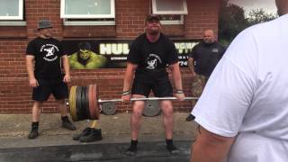 Tom Shaw PB 380kg Deadlift @ Englands Elite Strongman @PPSNutrition
