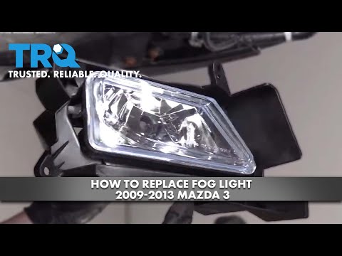 How to Replace Fog Light 2009-13 Mazda 3