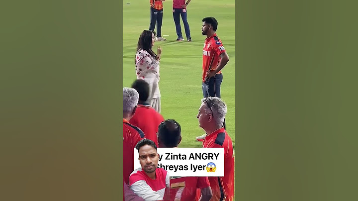 OMG PREITY ZINTA GOT ANGRY ON SHREYAS IYER AFTER LOSS 😱 #prietyzinta #SHREYASIYER #msdhoni