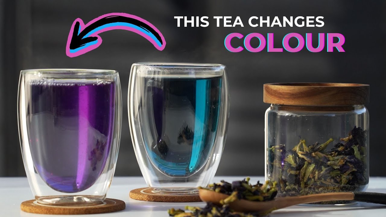 Why Does Butterfly Pea Tea Change Colour? The Mind-Blowing Truth! - YouTube
