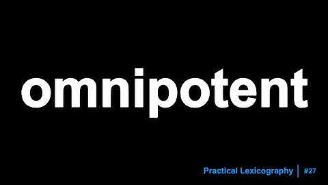 Omnipotent Definition