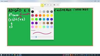 Revisão - adição e subtração - parte 1