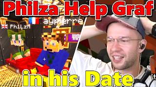 Philza Helps Graf in his Date with Juan on QSMP 2 Minecraft ft. Aypierre