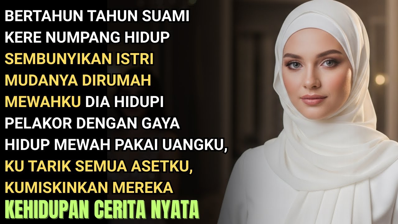 BERTAHUN-TAHUN SUAMI SEMBUNYIKAN ISTRI MUDANYA DRUMAH MEWAHKU BERI HIDUP GLAMOUR-KUBUAT GELANDANGN