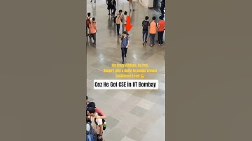 Confidence of CSE Student in IIT Bombay 📍 ist Day in IIT Bombay #iitbombay #iit #iitjee #jeeadvanced